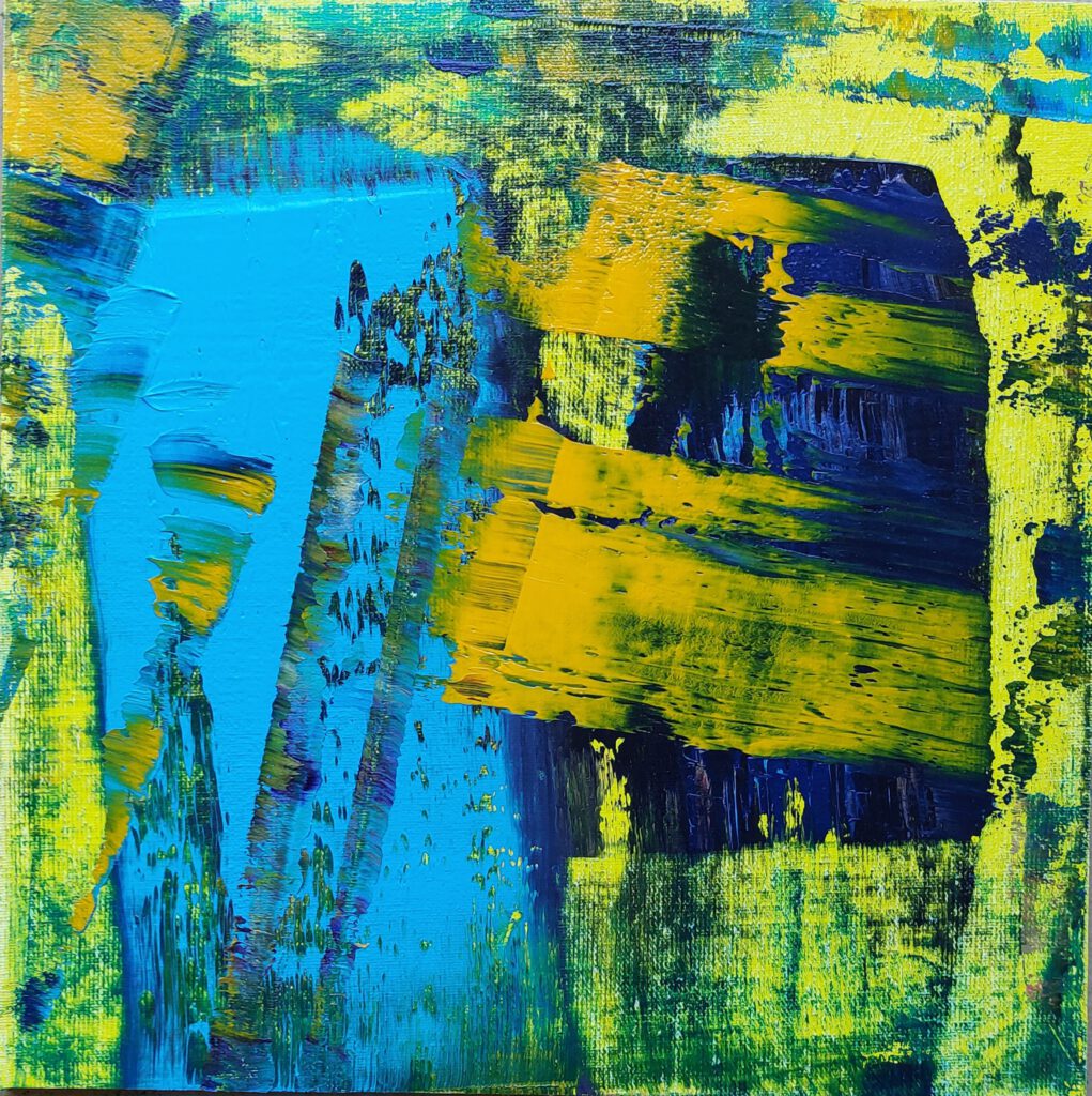 Olaf Trier_2025 Nr. 20_20 x 20 cm_Oil on canvas board HDF